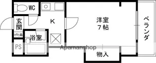 ラビスタ暁【302号室】の間取り