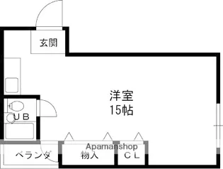 マンション吉見【2階】の間取り