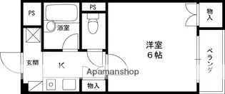 メモリーハイツ【3階】の間取り