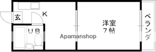 ロータリーマンション出口【1階】の間取り