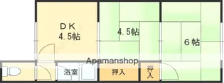 緑町マンション【3B号室】の間取り