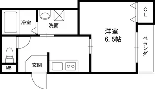 グランメールⅠ【1階】の間取り