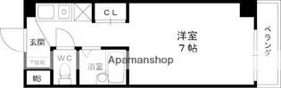 スカイパレス有馬【507号室】の間取り