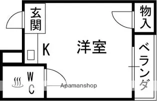 ハマンション枚方元町【2階】の間取り