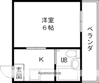 レインボーコアⅡ【302号室】の間取り