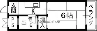 水野ビル【1階】の間取り