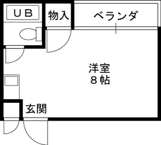 枚方パークアイランド125【306号室】の間取り