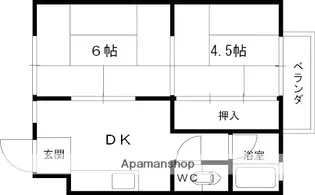 さくらマンション【3階】の間取り