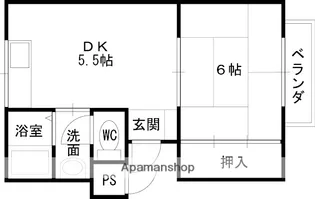 M’プラザ津田駅前五番館【103号室】の間取り