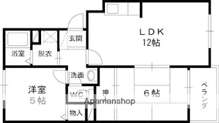 ダブルツリー1番館【306号室】の間取り