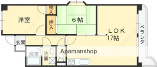 ロイヤル三賀【2階】の間取り
