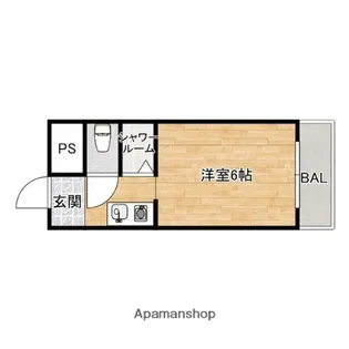 ウエムラグレース鶴見東【1003号室】の間取り