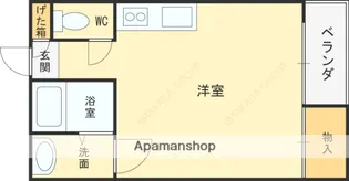 グローリア諏訪【5階】の間取り