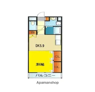 サニーパレス横堤【302号室】の間取り