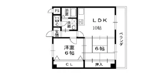 メイフェアN【502号室】の間取り