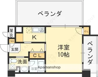 デイグラン鶴見【12階】の間取り