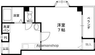オズレジデンス鶴見【2階】の間取り