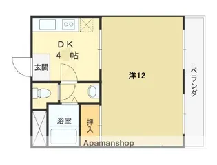 第3渡部ビル【303号室】の間取り