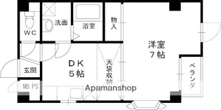 ピーノ・ウエスト【2階】の間取り