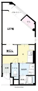 コーポエビス(旧えびすマンション)【301号室】の間取り