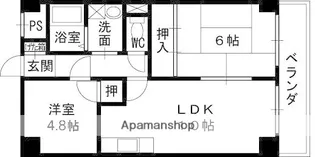 メゾン・ボルタ【2階】の間取り