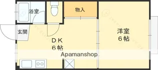 大阪府大阪市北区菅栄町【マンション】の間取り