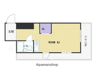 ニューハイツ川端【302号室】の間取り
