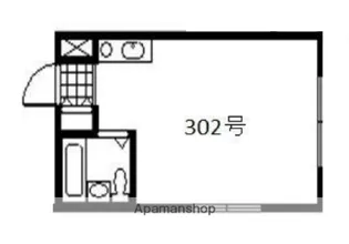 大宝 コーポ今津【3階】の間取り
