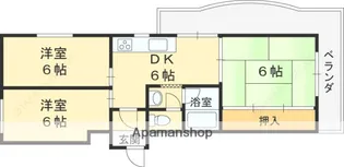 ファインハイム【3階】の間取り