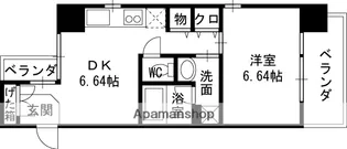 エスパシオヒラソル【8階】の間取り