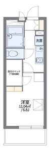 レオパレスプルーム淀川【103号室】の間取り