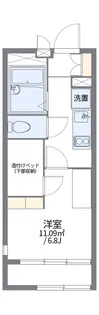 レオパレスアーバンカミノ【2階】の間取り