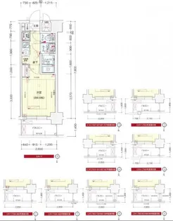 プレサンス梅田北オール【0803号室】の間取り