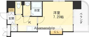 LUXE深江橋【2階】の間取り