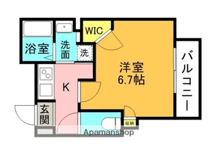 SOAR城東蒲生【2階】の間取り