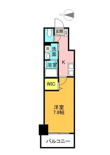 大阪府大阪市城東区野江2丁目【マンション】の間取り