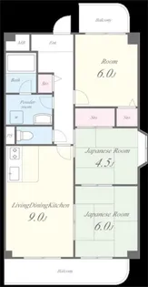 コンフォートステージI【3階】の間取り