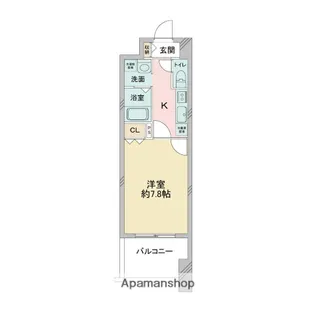 CASSIA住道【9階】の間取り
