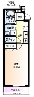フジパレス城東諏訪サウスⅤ番館【0103号室】の間取り