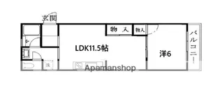瀧ハイツ【3階】の間取り