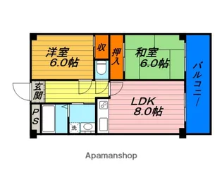 M'プラザ城東弐番館【7階】の間取り