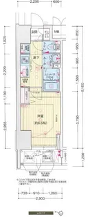 プレサンス福島吉野ミナージ【5階】の間取り