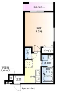 フジパレス緑Ⅰ番館【2階】の間取り