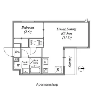 ROYAL MAISON 城東【2階】の間取り