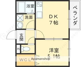 アート瑞光駅前【3階】の間取り