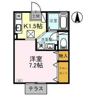 DACハウス’98【1階】の間取り