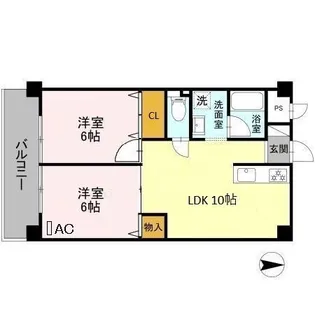 ファーロ【3階】の間取り