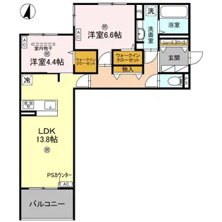 TORISIA Reve【2階】の間取り