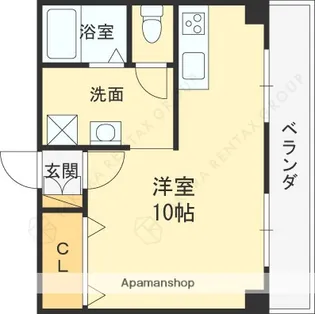 リバーサイド住道【302号室】の間取り