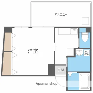 大阪府大阪市東成区玉津1丁目【マンション】の間取り